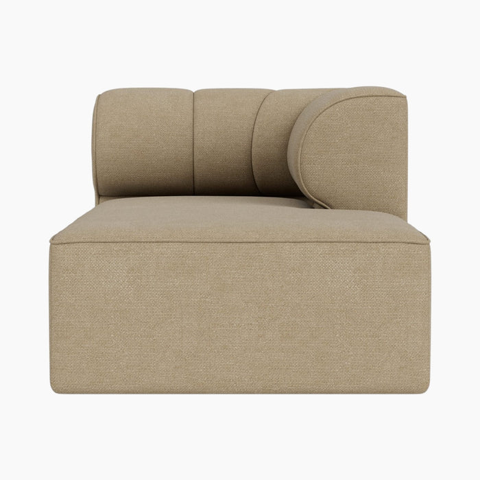 Eave Seamline Modular Sofa, 86, Chaise Longue - Audo Bouclé 02