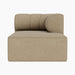 Eave Seamline Modular Sofa, 86, Chaise Longue - Audo Bouclé 02