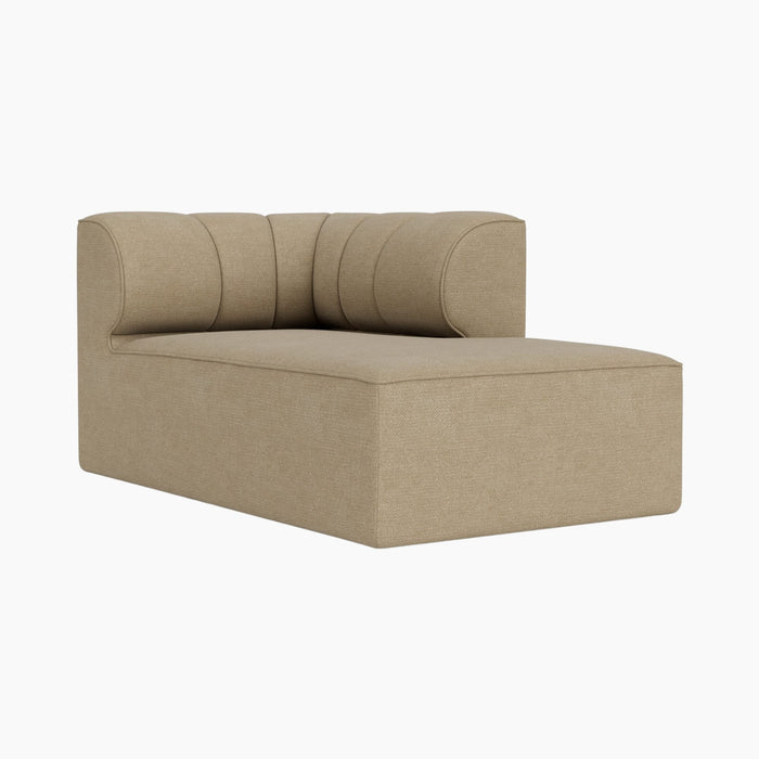 Eave Seamline Modular Sofa, 86, Chaise Longue - Audo Bouclé 02