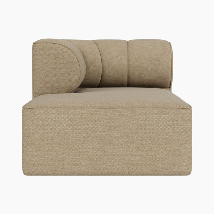 Eave Seamline Modular Sofa, 86, Chaise Longue - Audo Bouclé 02