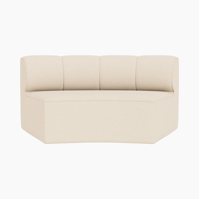 Eave Seamline Modular Sofa, 86, Concave, Open Section - Logan Jasmine