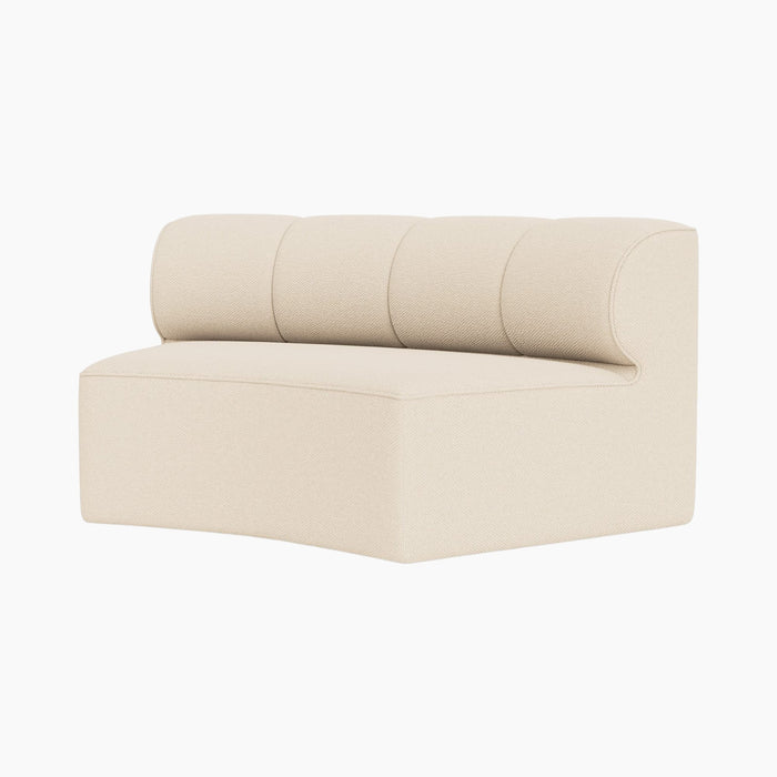 Eave Seamline Modular Sofa, 86, Concave, Open Section - Logan Jasmine