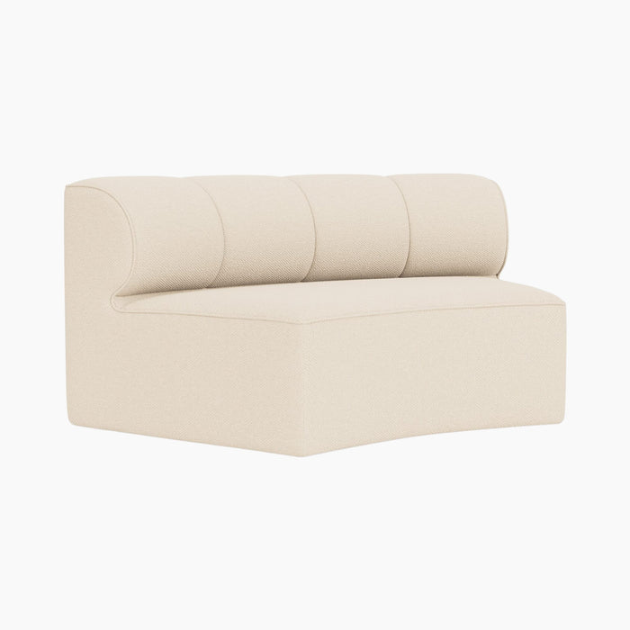 Eave Seamline Modular Sofa, 86, Concave, Open Section - Logan Jasmine