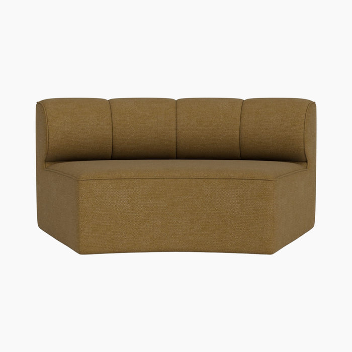 Eave Seamline Modular Sofa, 86, Concave, Open Section - Audo Bouclé 06