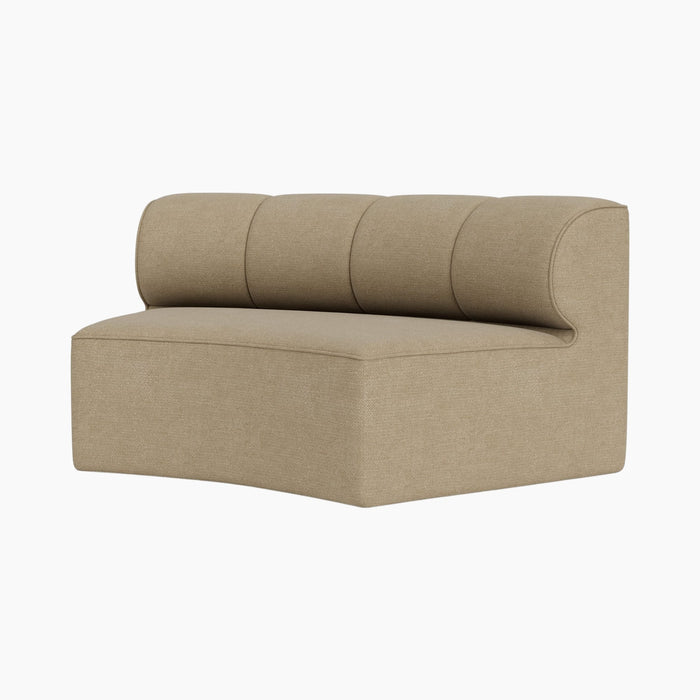 Eave Seamline Modular Sofa, 86, Concave, Open Section - Audo Bouclé 02