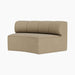 Eave Seamline Modular Sofa, 86, Concave, Open Section - Audo Bouclé 02