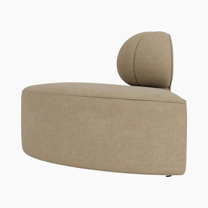 Eave Seamline Modular Sofa, 86, Convex, Corner - Audo Bouclé 02