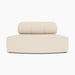 Eave Seamline Modular Sofa, 86, Convex Open Section - Logan Jasmine