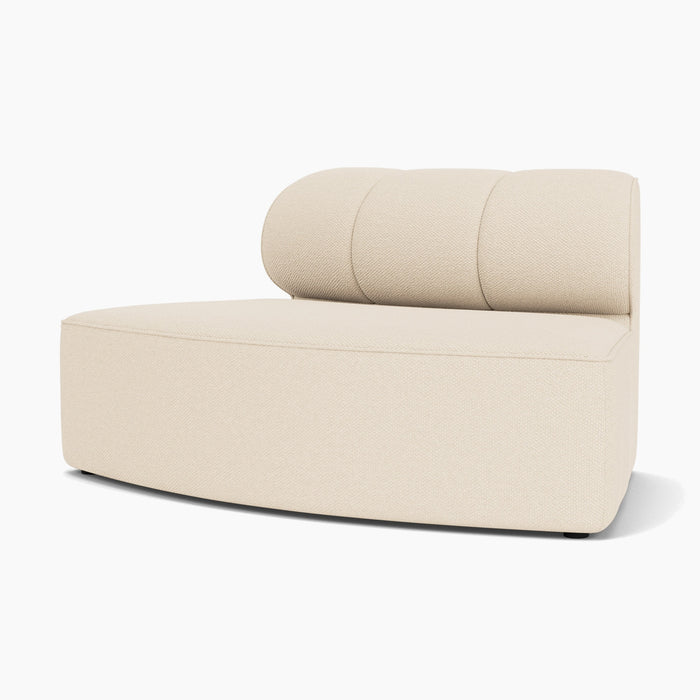 Eave Seamline Modular Sofa, 86, Convex Open Section - Logan Jasmine