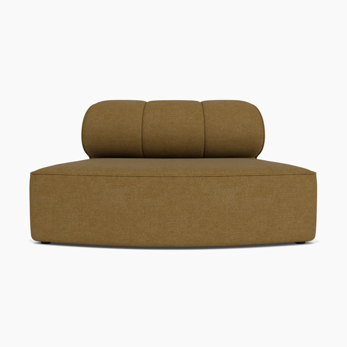 Eave Seamline Modular Sofa, 86, Convex Open Section - Audo Bouclé 06