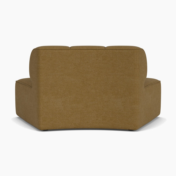 Eave Seamline Modular Sofa, 86, Convex Open Section - Audo Bouclé 06