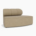 Eave Seamline Modular Sofa, 86, Convex Open Section - Audo Bouclé 02