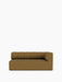 Front view of the Eave Seamline Modular Sofa, Corner 172, upholstered in a textured brown fabric against a white background.