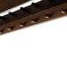 Epoch Shelf with Rack - Dark Stained Oak
