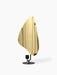 Flambeau Candle Holder, Table - Black / Polished brass