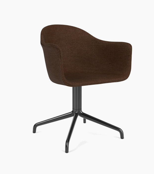 Harbour Dining Chair, Black Star Base - Audo Boucle 07