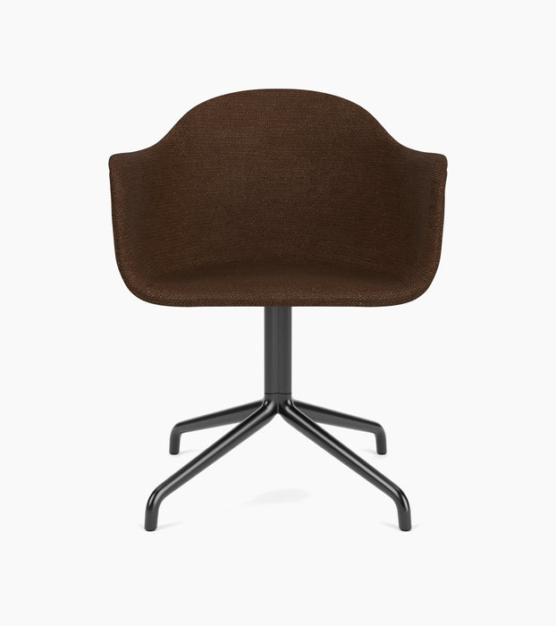 Harbour Dining Chair, Black Star Base - Audo Boucle 07