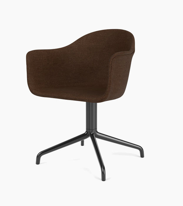Harbour Dining Chair, Black Star Base - Audo Boucle 07