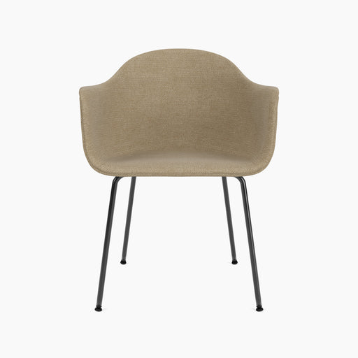 Harbour Dining Chair, Black Steel Base - Audo Bouclé 02