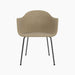 Harbour Dining Chair, Black Steel Base - Audo Bouclé 02