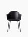 Harbour Dining Chair, Black Steel Base - Dakar 0842