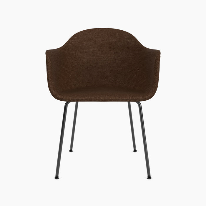 Harbour Dining Chair, Black Steel Base - Audo Bouclé 07