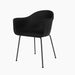 Harbour Dining Chair, Black Steel Base - Sierra 1001