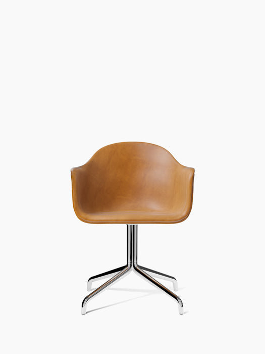 Harbour Dining Chair, Polished Aluminium Star Base - Dakar 0250