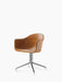 Harbour Dining Chair, Polished Aluminium Star Base - Dakar 0250