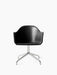 Harbour Dining Chair, Polished Aluminium Star Base - Dakar 0842