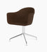 Harbour Dining Chair, Polished Aluminium Star Base - Audo Bouclé 07