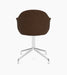 Harbour Dining Chair, Polished Aluminium Star Base - Audo Bouclé 07