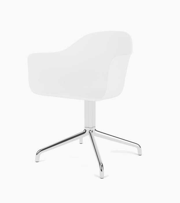 Harbour Dining Chair, Polished Aluminium Star Base - Logan Jasmine