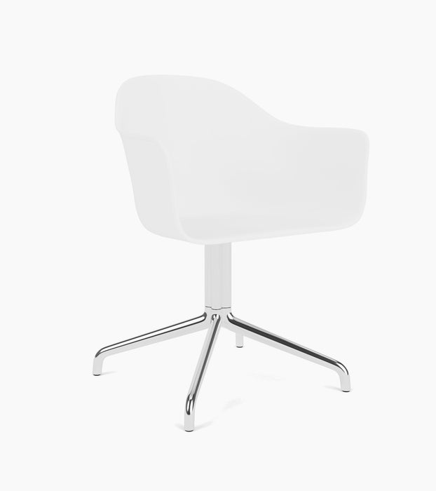 Harbour Dining Chair, Polished Aluminium Star Base - Logan Jasmine