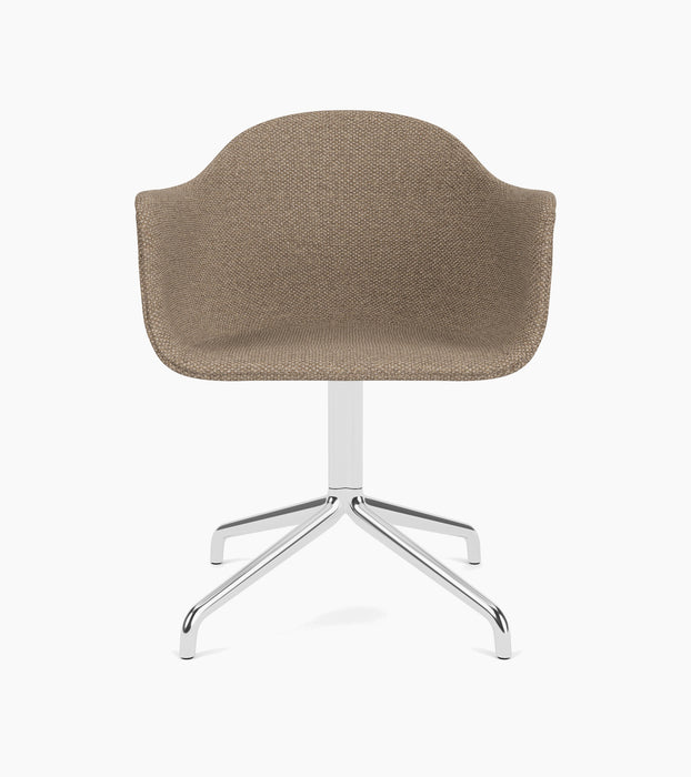 Harbour Dining Chair, Polished Aluminium Star Base - Logan Flint