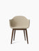 Harbour Dining Chair, Wooden Base - Audo Bouclé 02