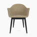 Harbour Dining Chair, Wooden Base - Audo Bouclé 02