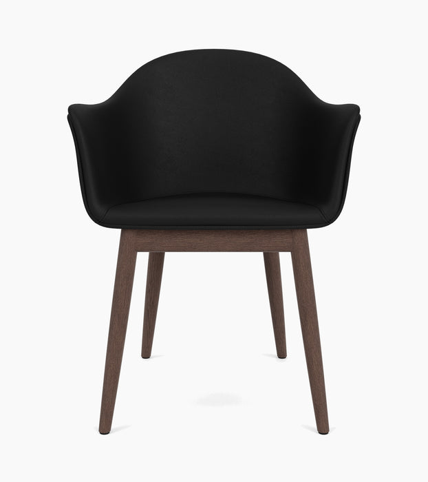 Harbour Dining Chair, Wooden Base - Sierra 1001