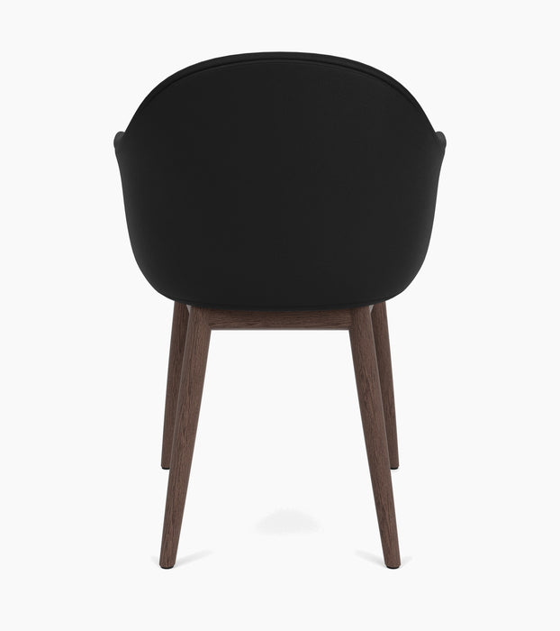 Harbour Dining Chair, Wooden Base - Sierra 1001