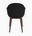 Harbour Dining Chair, Wooden Base - Sierra 1001