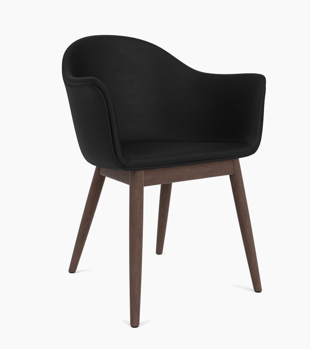Harbour Dining Chair, Wooden Base - Sierra 1001