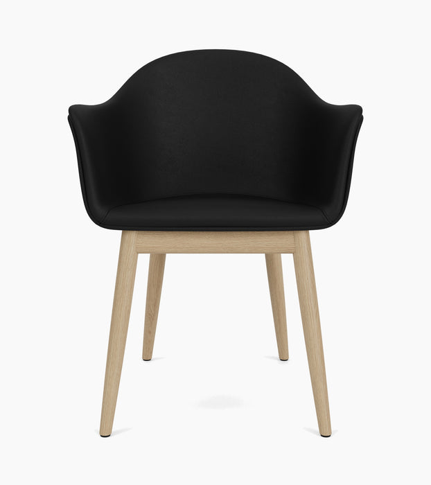 Harbour Dining Chair, Wooden Base - Sierra 1001