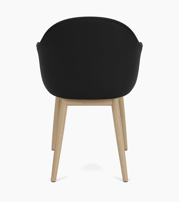 Harbour Dining Chair, Wooden Base - Sierra 1001