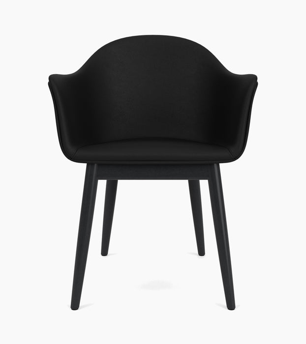 Harbour Dining Chair, Wooden Base - Sierra 1001
