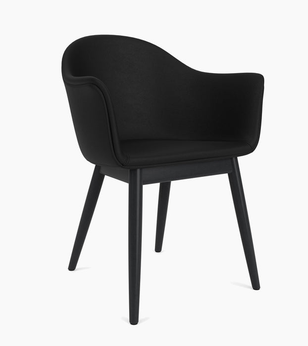 Harbour Dining Chair, Wooden Base - Sierra 1001