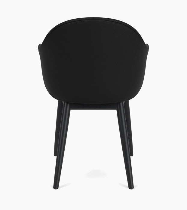 Harbour Dining Chair, Wooden Base - Sierra 1001