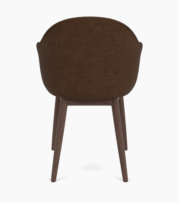 Harbour Dining Chair, Wooden Base - Audo Bouclé 07