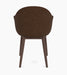Harbour Dining Chair, Wooden Base - Audo Bouclé 07