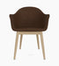 Harbour Dining Chair, Wooden Base - Audo Bouclé 07
