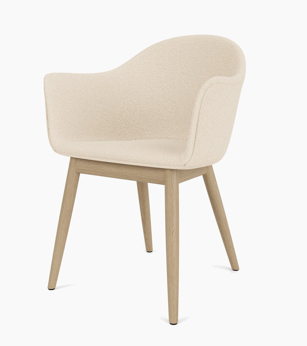 Harbour Dining Chair, Wooden Base - Logan Jasmine